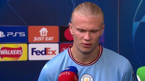 Haaland On Form Winning The UCL For City And His Record Breaking