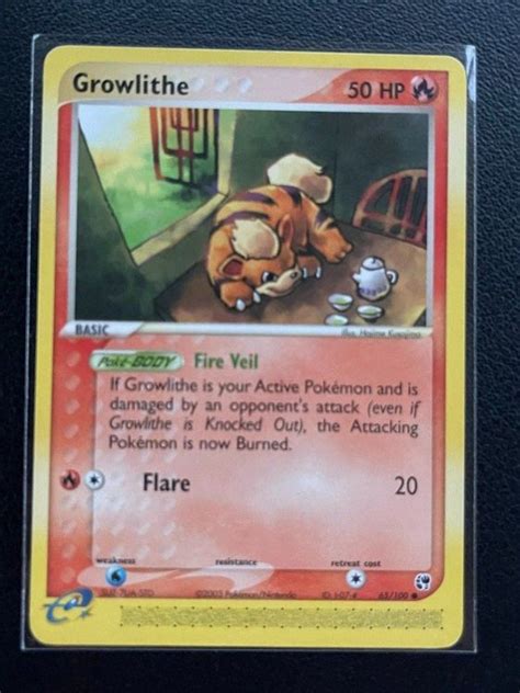 Growlithe Ex Sandstorm Mint Kaufen Auf Ricardo