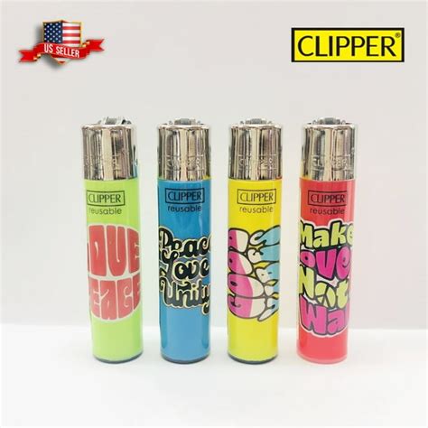 Clipper Lighters Classic Large Reusable Lighter Taroting Collection Lot