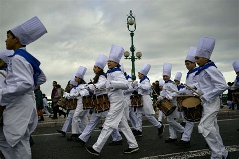 Tamborilleros Wearing Their Uniforms Prepare Take Editorial Stock Photo