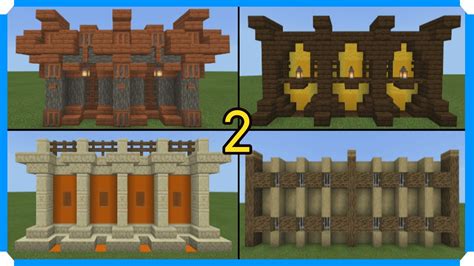 Wall designs minecraft wood 484379-Minecraft wall designs wood