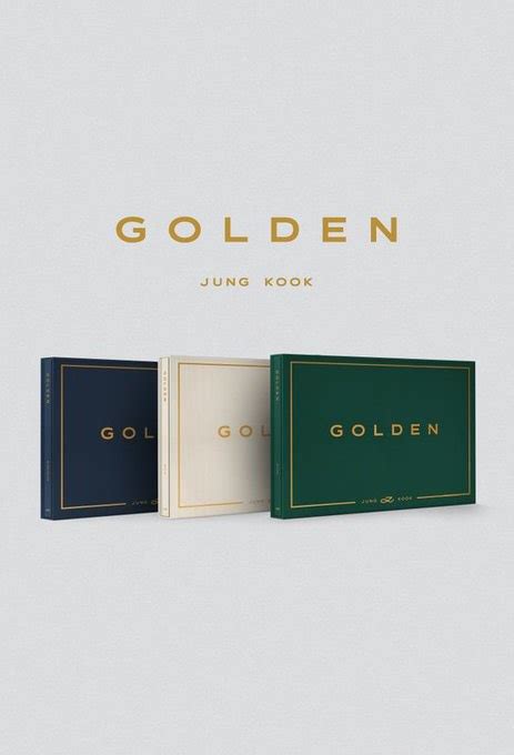 SEALED Jungkook Golden Album Shine Solid Substance Jk Koo Kook Random