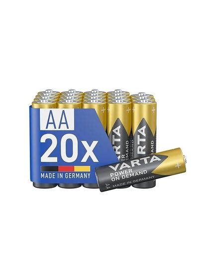 سعر VARTA AA Batteries Power on Demand Alkalines 1 5V Storage Pack