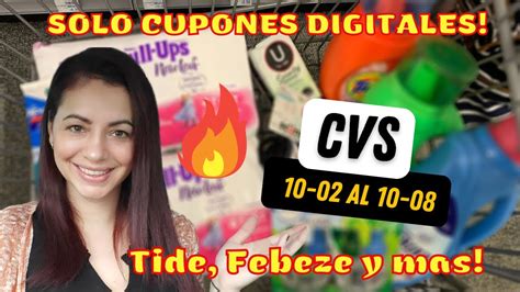 CVS Compras Excelentes Solo Con Cupones DIGITALES Tide Downy Y Mas