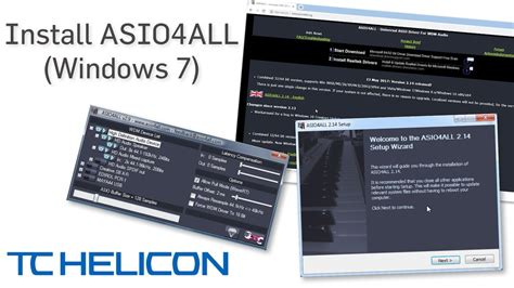 How To Install Asio4all Windows 7 Youtube