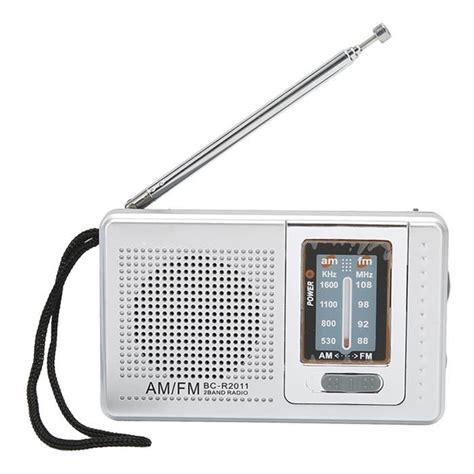 Vbestlife Mini Radio Radio Am Fm Piles Haut Parleur Int Gr Radio De