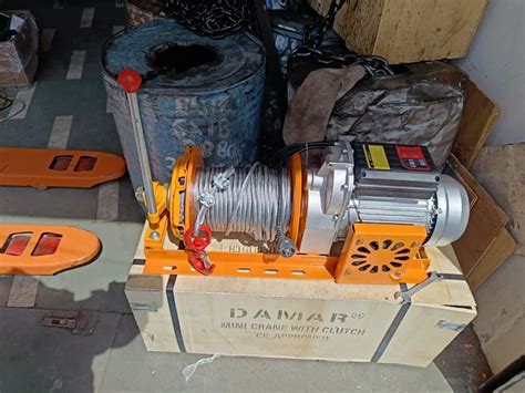 Damar Electric Winch For Lifting Pulling Capacity Ton