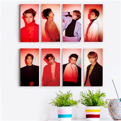 Jual POSTER EXO POSTER KAYU EXO POSTER KAYU POSTER DEKORASI