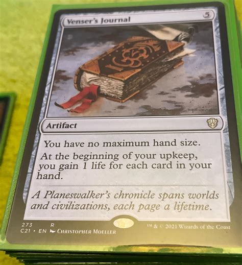 Probably my favourite no maximum hand size card - this card has won me