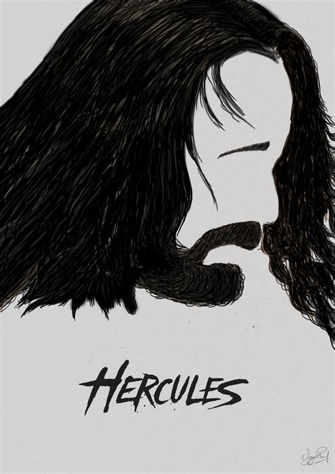 Hercules Illustration - Minimal Movie Poster