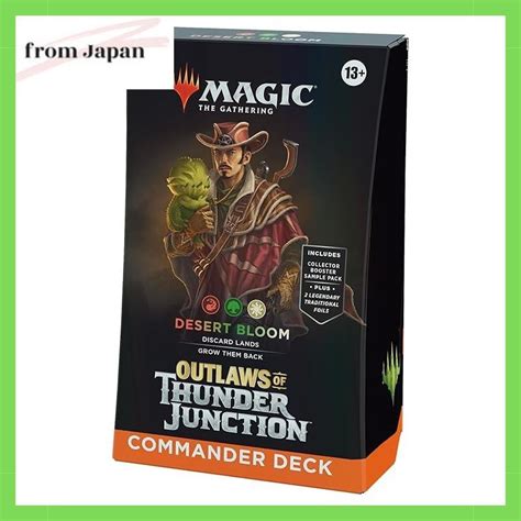 Magic The Gathering Outlaw Of Thunder Junction Commander Deck Desert