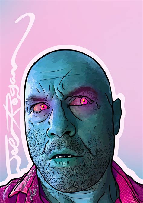 Joe Rogan Portrait Cyberpunk Art Art Cool Art