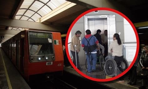 Chilango Cae Trabajador Por Elevador Del Metro De Cdmx Desde Metros