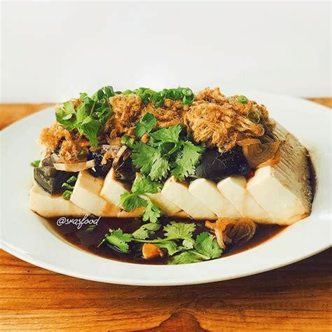 Taiwanese Century Egg Tofu Side Dish In Taiwan The Most Popular Way