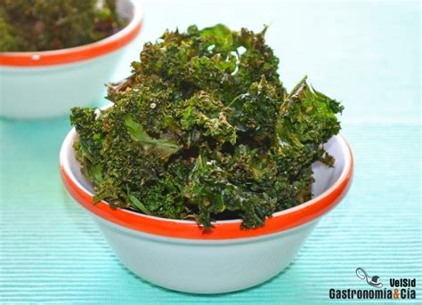 C Mo Hacer Chips De Kale Al Horno Gastronom A C A