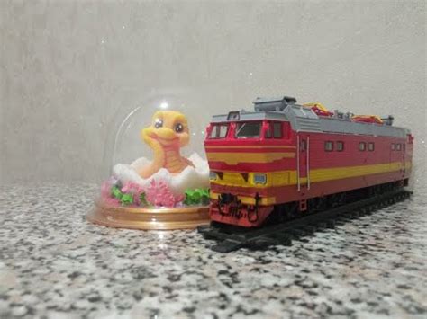 Обзор на поезд ЧС4Т от Модимио - YouTube