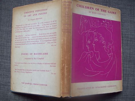 Children of the Game [Les Enfants Terribles] by Jean Cocteau: Very Good ...