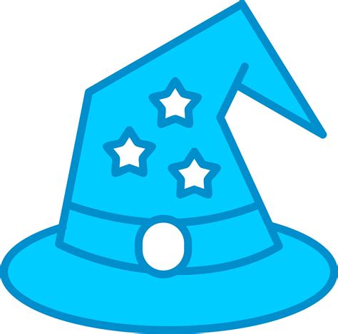 Wizard Hat Creative Icon Design 15456334 Vector Art At Vecteezy