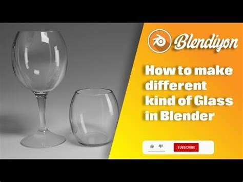 I made tutorial to make different kind of Glass in blender. so, enjoy ...