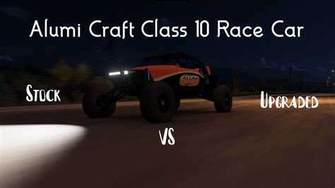 Alumi Craft Class Race Car Stock Vs Upgraded Forza Horizon