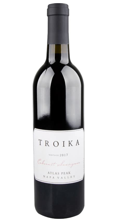 Troika Wines Stagecoach Vineyard Cabernet Sauvignon 2017 Atlas Peak