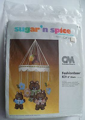 Vintage Columbia Minerva Sugar N Spice Three Bears Mobile Kit