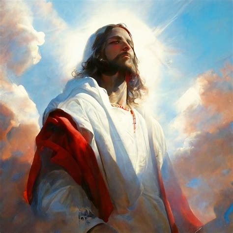 Jesus in the clouds king of kings etsy – Artofit