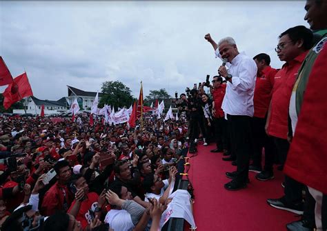 Kampanye Akbar Di Deliserdang Ganjar Pranowo Akan Sikat Kkn Hingga