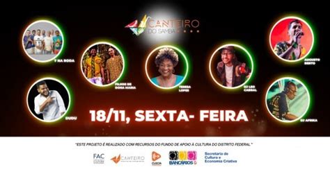 Canteiro Do Samba E Convidad S Em Bras Lia Sympla