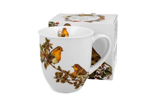 Kubek porcelanowy Ptasi Świat RUDZIKI 400 ml DUO Gift Duo Sklep