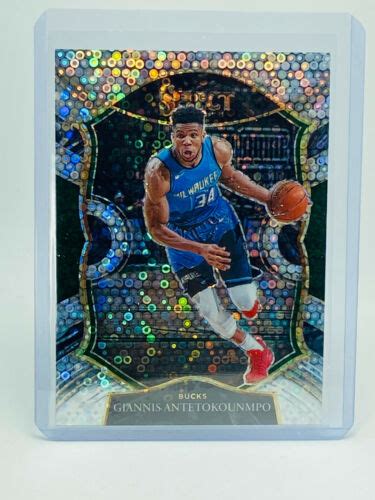 2020 21 Panini Select Giannis Antetokounmpo Concourse Silver Disco 54