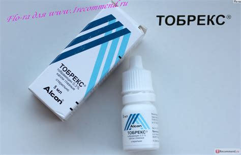Инструкция глазных капель Тобрекс для детей и взрослых, отзывы и аналоги