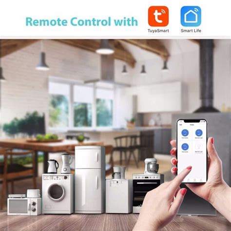 Tuya 40A WiFi Smart Circuit Disjoncteur Commutateur Automatique