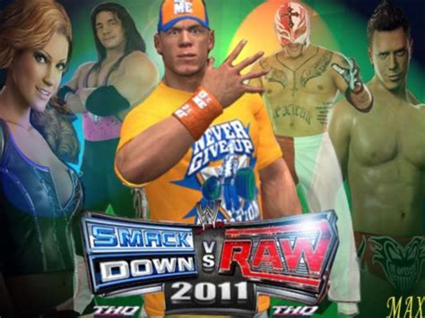 New Smackdown Raw 2011 Wallpaper Svr Wwe - Wwe Smackdown Vs Raw 2011 ...