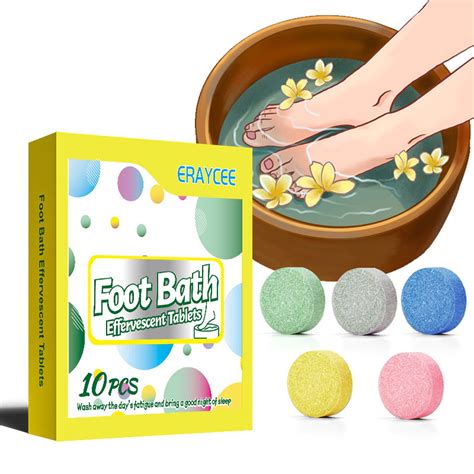 Essential Oil Footbath Effervescent Tablets 2024 Newest Footbath