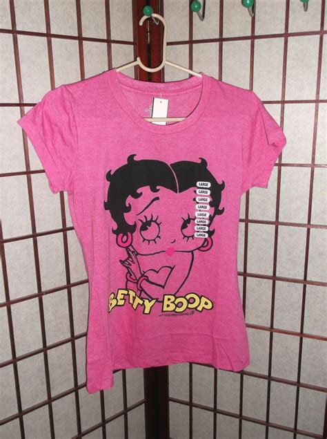 Betty Boop Ladies T Shirt Size Small 2 6 T Shirts For Women Betty