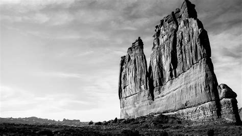 Free Picture Outdoor Mountain Peak Monochrome Megalith Stone