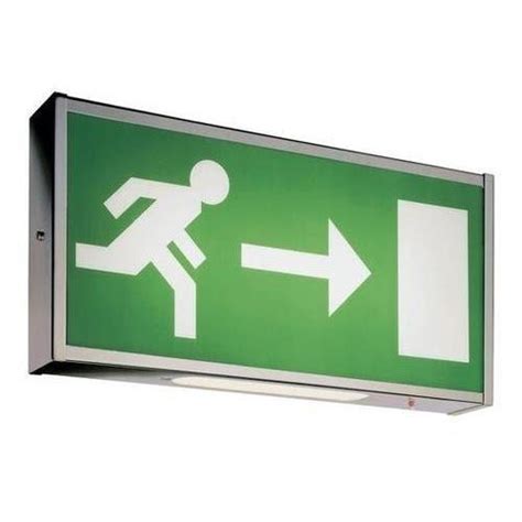 Green Led Exit Signage at Best Price in Chennai | B.B.S. Devices