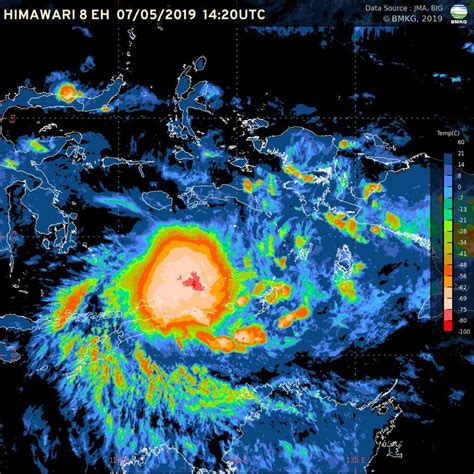 Infopublik Bmkg Bibit Siklon Tropis Tumbuh Di Laut Banda Waspadai