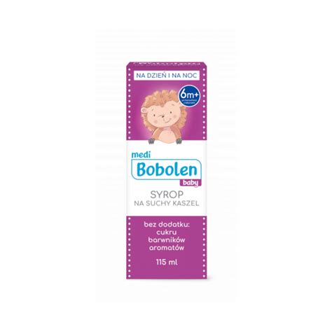 Bobolen Baby Syrop Na Suchy Kaszel 115 Ml POLSKI LEK Apteka