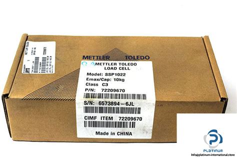 Mettler Toledo Ssp Max Kg Stainless Steel Single Point