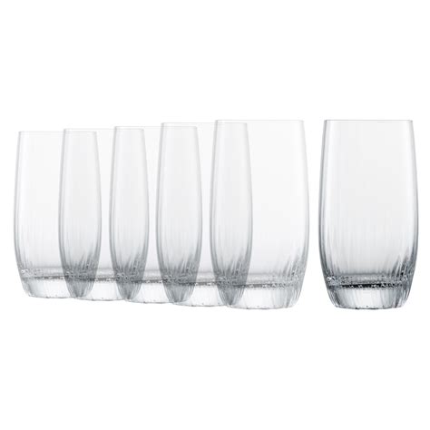 6 Piece Water Glass Set Crystal Glass 392ml Melody Schott