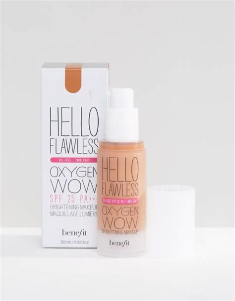 Benefit Benefit Hello Flawless Oxygen Wow Foundation