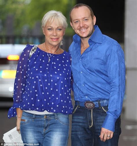 Newlyweds Denise Welch And Lincoln Townley Cant Stop Smiling As They