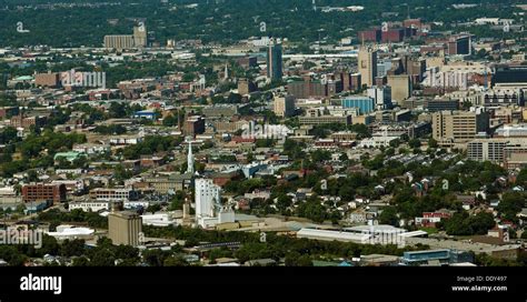 aerial photograph Louisville, Kentucky skyline Stock Photo - Alamy