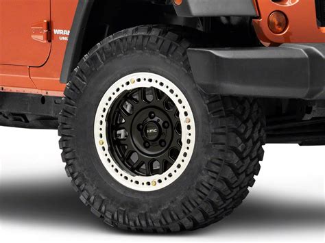 Kmc Jeep Wrangler Grenade Crawl Beadlock Satin Black Wheel X Mm