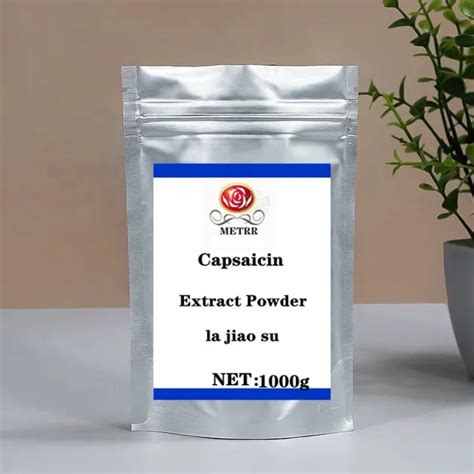 Natural Capsaicin Extract Powder, Increases Brain Function, Analgesic ...