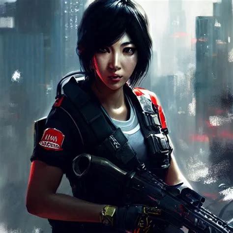 Professional Painting Of Hibana From Rainbow Six Sie Openart