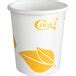 EcoChoice 4 Oz Leaf Print Compostable Paper Hot Cup 1000 Case