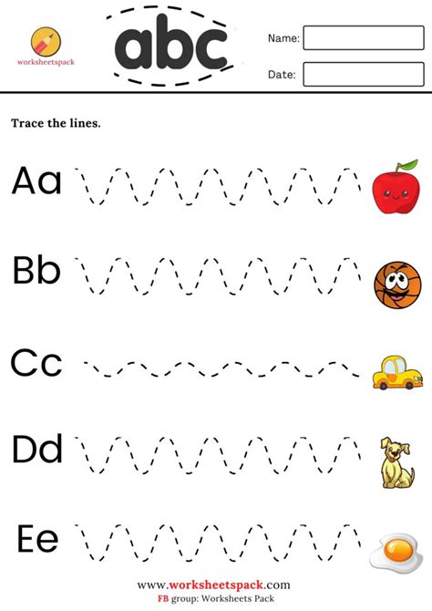 Line Tracing Worksheets Pack Worksheetspack